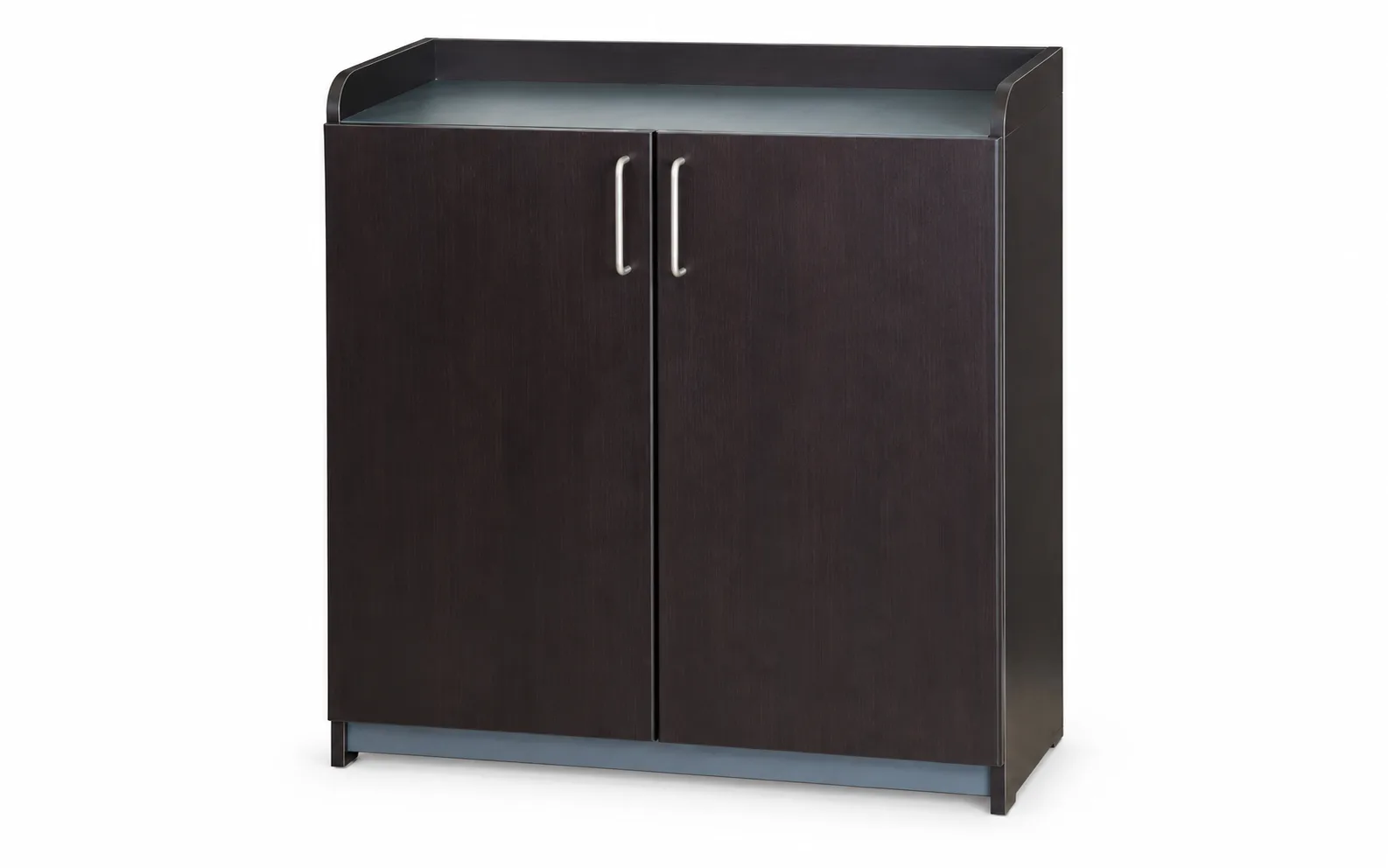 Two door shoe cabinet.