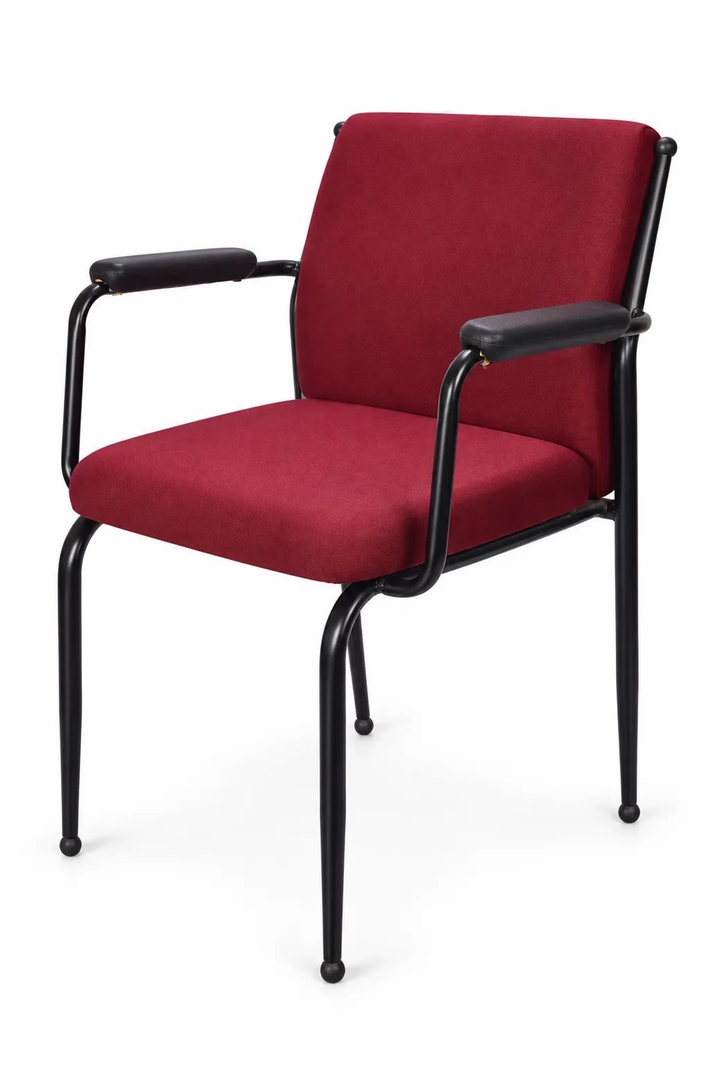 Office visitor chair with arms.
