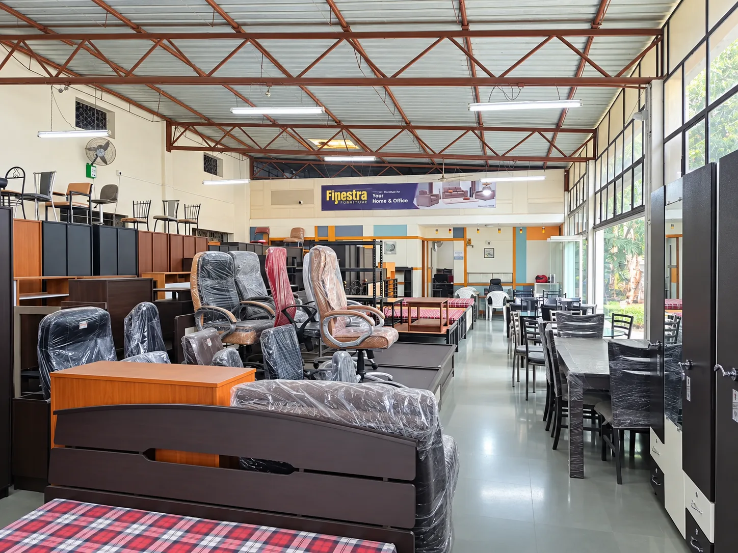 Our showroom floor at MIDC Satpur.